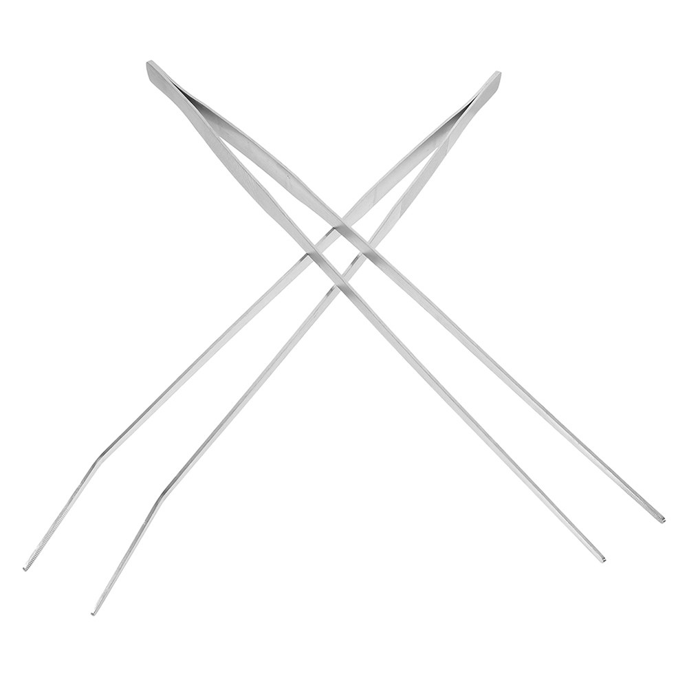 Feeding Tong Stainless - 2 ชิ้น คีมคีบอาหารสัตว์เลื้อยคลาน สแตนเลส เครื่องมือสำหรับตู้ปลาและเทอร์ราเรียม คีมยาว
