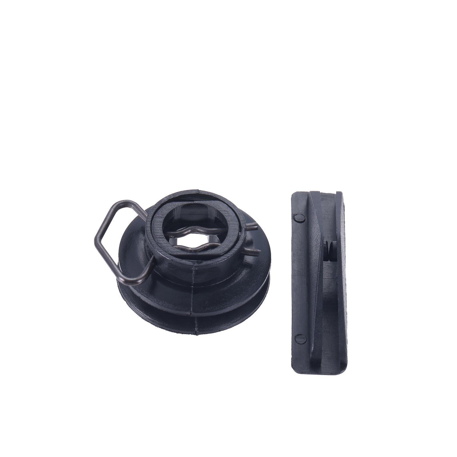 Glass Door Hinge - คลิปหนีบรถพลาสติก + โลหะ2ชิ้นสำหรับ Citroen Elysee Lifan
