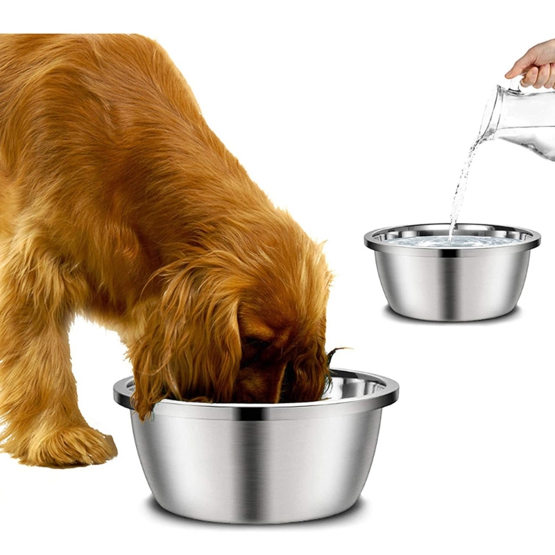 Royal Canin Food Medium - ชามอาหารสุนัขสแตนเลส 20 ซม. 24 ซม. 28