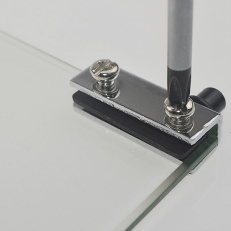 บานพับประตูกระจกแบบหมุน 1 คู่  - Glass Door Hinge บทวิจารณ์และราคา