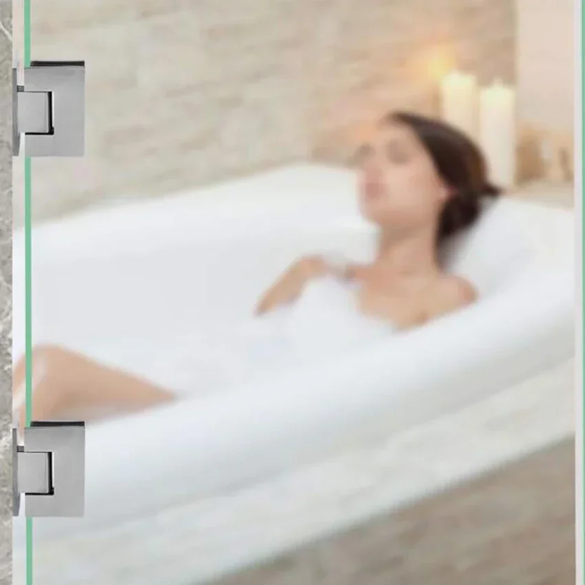 บานพับประตูกระจกห้องอาบน้ำสแตน - Glass Door Hinge บทวิจารณ์และราคา