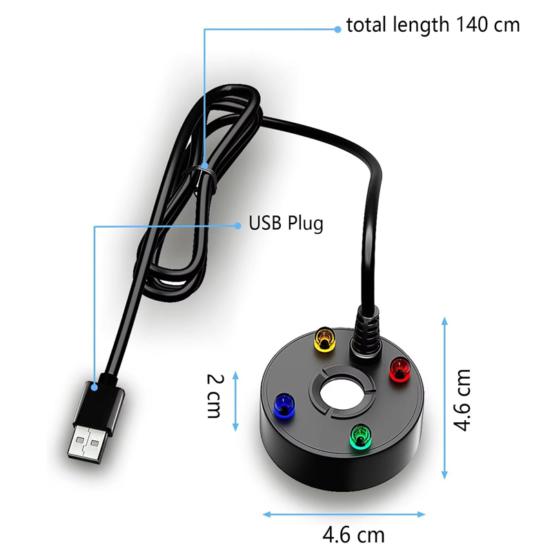 เครื่องทำหมอกอัลตราโซนิก USB 4 - Terrarium Fogger Ultrasonic บทวิจารณ์และราคา