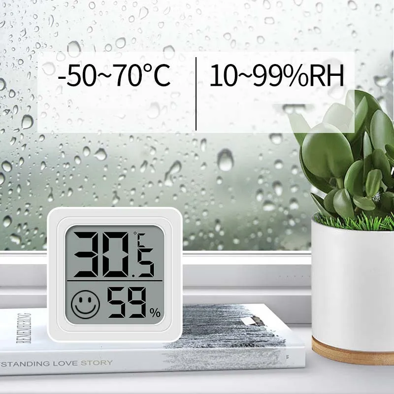 มินิจอแอลซีดีดิจิตอลเครื่องวัด - Digital Hygrometer Probe บทวิจารณ์และราคา