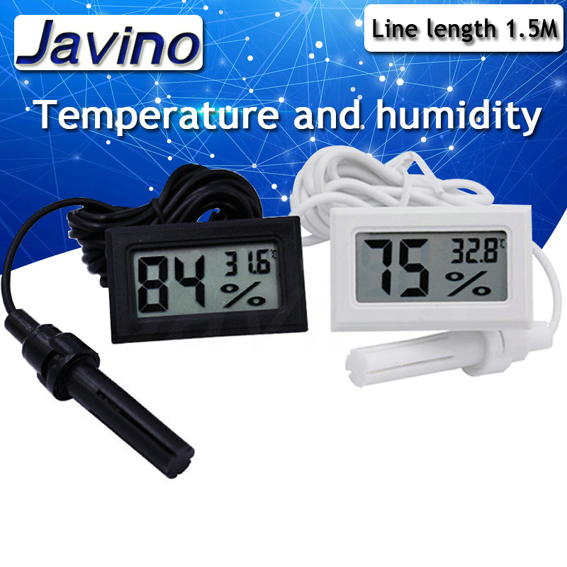 ไมโครจอแอลซีดีดิจิตอลเทอร์โมมิ - Digital Hygrometer Probe บทวิจารณ์และราคา