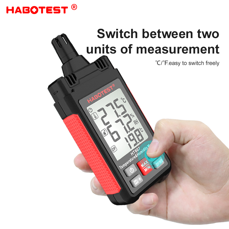 HABOTEST HT607 เครื่องวัดอุณหภ - Digital Hygrometer Probe บทวิจารณ์และราคา