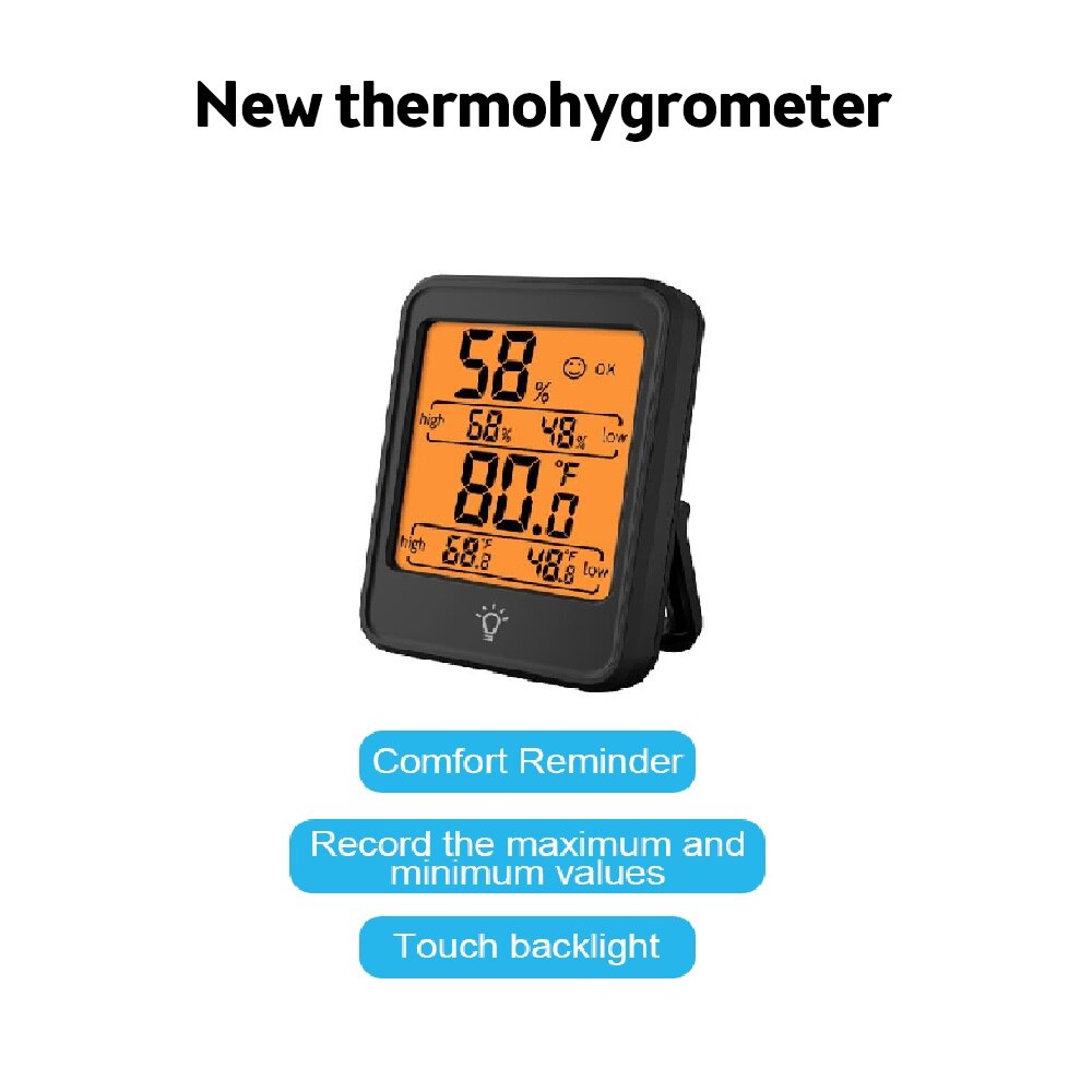 ไฮโกรมิเตอร์ดิจิตอล LCD เครื่อ - Digital Hygrometer Probe บทวิจารณ์และราคา