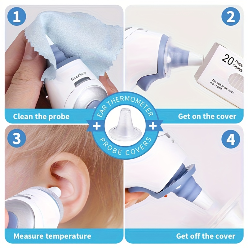 20/40 ชิ้น ฝาครอบหัววัดอุณหภูม - Digital Hygrometer Probe บทวิจารณ์และราคา